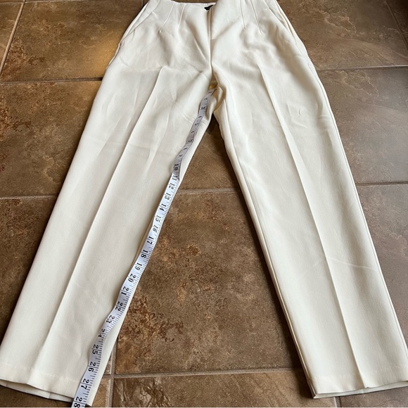 New Dynamite Kendall Slim Fit White Pants - Picture 4 of 7